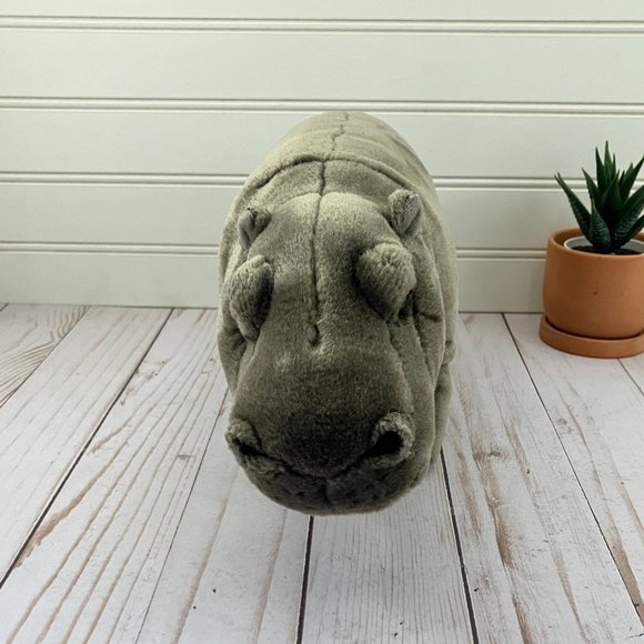 Ganz Webkinz Signature Hippopotamus Plush Toy 12" Adopt A Pet No Code WKS1029 - Picture 2 of 6